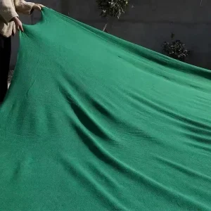 White geotextile fabric sheet showing material texture