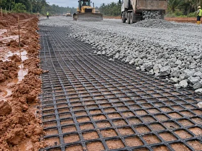 highway-subgrade-biaxial-geogrid